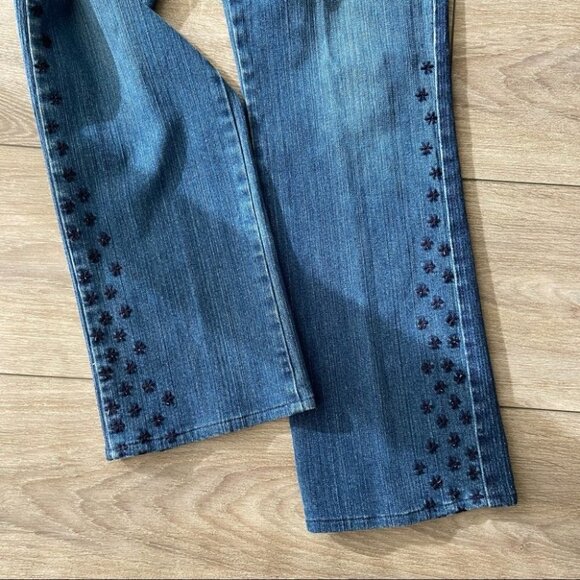 Vintage Calvin Klein Embroidered  Straight Leg Jeans - Picture 5 of 15